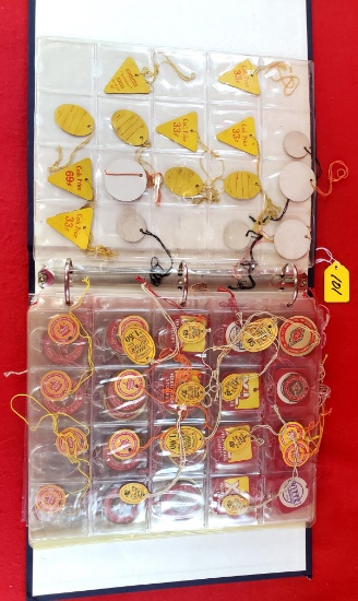 S101: Lot Of Misc Ec Simmons Keen Kutter, Shapleigh Diamond Edge Hanging Price Tags, Labels, Advert