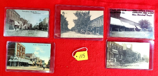 S115: Lot Of 5 Keen Kutter Postcards