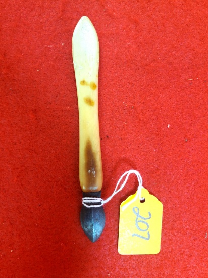 S207: Keen Kutter Ink Eraser Bone Handle Germany