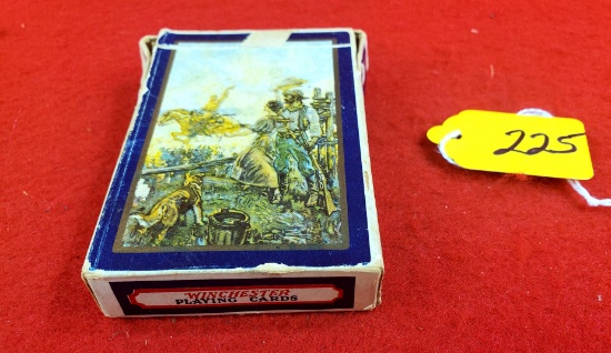 S225: The Winchester Store Deck Of Playing Cards Circa 1929