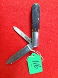 K116: Winchester No 2701 Barlow Style Pocket Knife 2 Blades