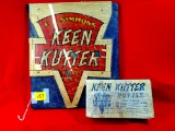S157: Ec Simmons Keen Kutter Puzzle W/original Box (missing 3 Pieces)