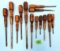 Lot Of 13; Winchester Screwdrivers