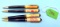Lot Of 4; Shapleigh Diamond Edge Mechanical Advertising Pencils