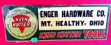 Kk Metal Hardware Advertising Sign