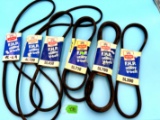 Lot Of 6; Valtest Kk Utility V-belts