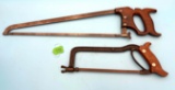 Lot Of 2; Kk Pruning Saw; Ec Simmons Kk Dehorning Saw W/logo On Handle