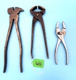 Lot Of 3; Ecs Kk Carpenter's Pincher; Kk 6