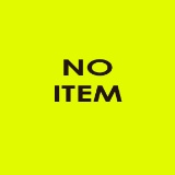 ****************** No Item ************************