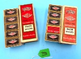 Lot Of 2; Shapleigh Diamond Edge Razor Blades Full Boxes