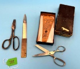 Lot Of 3; Ec Simmons Kk K-11-d Shears Dental Snips; Ec Simmons Kk 6