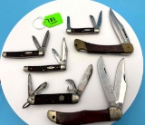 Lot Of 6; Misc. Pocketknives