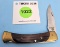 Buck lock back single blade; 055