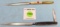 Lot of 2: Keen Kutter letter opener w/pen; KK letter opener single blade knife