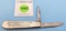 2 blade stainless Best English Steel Fully Warranted Keen Kutter