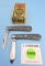 Lot of 2: Keen Kutter all metal handle K3307R w/box (2 knives; 1 box)