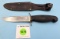 Simmons Hardware hunting knife w/KK marked sheath