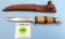 Shapleigh Keen Kutter hunting knife w/sheath