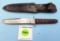 Keen Kutter hunting knife w/KK sheath
