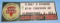 Keen Kutter hardware sign Sidney R Cogburn 6746 Edgewood Dr Albuquerque; N Mex