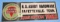 Keen Kutter hardware sign H.S. Ashby Hardware Fayetteville; Tenn