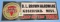 Keen Kutter hardware sign D. L Brown Hardware; Kosciusko; Miss