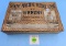 E.C. Simmons sewing machine needle case partially full