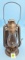 Simmons Liberty Lantern with back shield and globe is marked Liberty with built in reflector