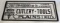 Wooden framed metal Keen Kutter sign 48