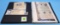 3 ring binder w/Keen Kutter postcards and advertising pieces