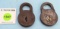 Lot of 2: Simmons Quality 6 levers both (with key)
