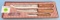 Keen Kutter Kountry Kitchen knife set (3) in box