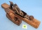 Lot of 2: KK 8 Inch Wood Plane with Knob; KK #28 Wood Plane