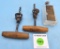 Lot of 3: (2) KK Corkscrew; Winchester Crystal Cleaner Bottle with Label