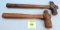 Lot of 2: KK Ball Pein Hammer; KK Cross Pein Hammer