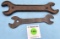 Lot of 2: Case 027 Double End Wrench; Rock Island Double End Wrench