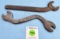 Lot of 2: Frisco Railroad Open End Wrench 12