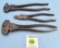 Lot of 3: Diamond Edge Lineman Pliers; NS Hardware Diamond Edge Fence Pliers; Diamond Edge 1932 Fenc