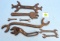 Lot of 8: Cochran Speed Nut Wrench; Blacksmith Made S Wrench 14