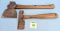 Lot of 2: Conover Hardware Co. Hatchet; Plumb Lathing Hatchet