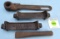 Lot of 4: (2) Ideal Line Tool; Chicago Mfg. Ratchet Wrench; AWA Metal Chisel 1