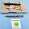 Lot of 3: Winchester Black Fountain Pen; Winchester Green Mechanical Pencil; Winchester Western Bull
