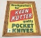 KK Pocket Knife Poster