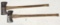 Lot of 2: Blish Mize Plumb Double Bit Axe; KK Large Double Bit Axe