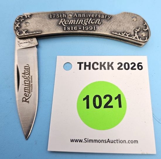 Remington single blade 175th Anniversary 1816-1991 Model 700