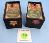 Lot of 2: E.C. Simmons Keen Kutter pocketknife boxes; empty