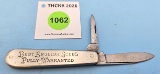 2 blade stainless Best English Steel Fully Warranted Keen Kutter