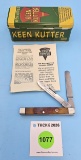 Keen Kutter 0049 w/pill sorter and metal tin case