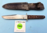Keen Kutter hunting knife w/KK sheath