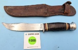 Simmons Hardware hunting knife w/sheath
